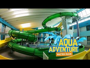 Travelodge Saskatoon Aqua Rush Waterslide POV, Saskatoon, Saskatchewan