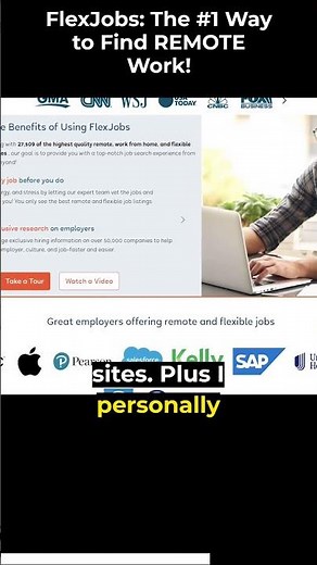 FlexJobs: The #1 Way to Find REMOTE Work!
