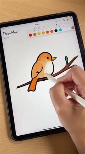 🎄 Just drawing a cozy Christmas scene on iPad. #drawmee #drawing #learning #learnhowtodraw #viral