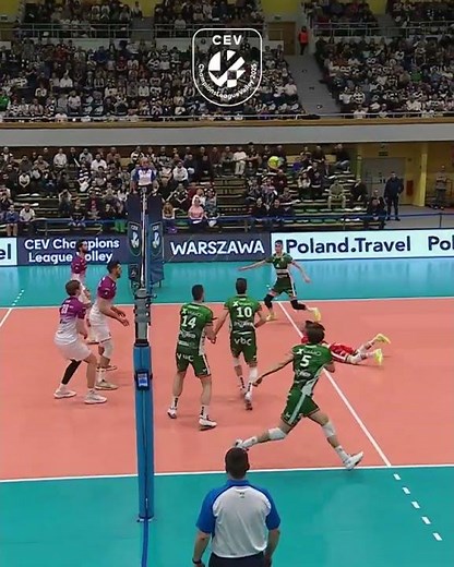 📺 Watch the Champions League Volleyball Live on EuroVolley.TV #Volleyball #EuropeanVolleyball