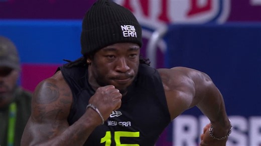 Nick Martin runs official 4.53-second 40-yard dash at 2025 combine
