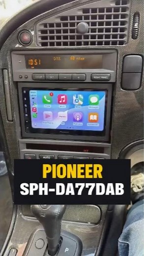Saab 9-5 Aero PIONEER SPH-DA77DAB 6.8" Wireless Apple CarPlay DAB Car Stereo #saab #saab95