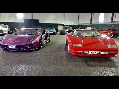 Lamborghini Aventador S or Lamborghini Countach QV?