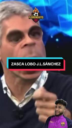Zasca de Lobo a J.Luis Sánchez… #RealMadrid #madrid #futbol #fcbarcelona #barcelona