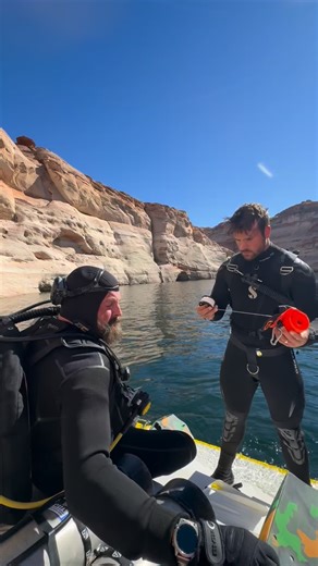 1.3K views · 688 reactions | Our latest adventure: diving in Lake Powell  10/10 would recommend  #lakepowell #scubadiving #lake #lakediving #adventure #thescubadive #adventure #utah #arizona | The Scuba Dive | Facebook