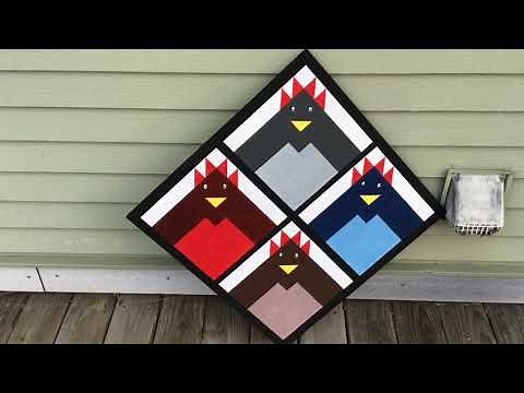 Cooped Up Special Edition, Barn Quilt
