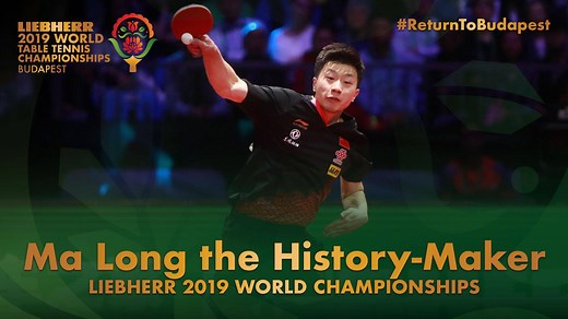 359K views · 937 shares | The Dragon  The Champion  The History-Maker  Ma Long, the Greatest Of All Time❓  #ReturnToBudapest | World Table Tennis | Facebook