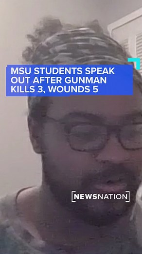 1.6K views | Several #michiganstateuniversity students say they're still in shock after a gunman killed three killed three people and critically injured five others before fatally shooting himself. | NewsNation | Facebook