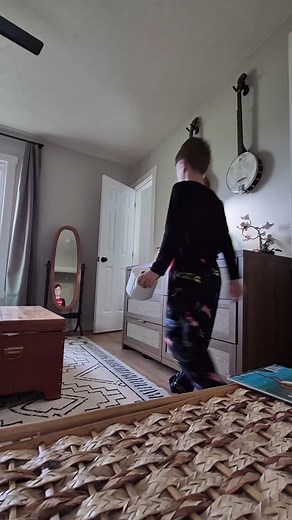 He's been counting down the days until April Fools and I got him! #aprilfools #chocolatepudding #toiletpaper #jokes | Amanda Wech