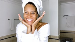 16K views · 74 reactions | According to French model Cindy Bruna, your skincare routine is a self-care ritual tailor made for you, and everyone should take the time out of their busy day to give themselves some self-love, and we couldn’t agree more. In this episode of #GoToBedWithMe, Cindy shares her favorite french skincare secrets for keeping her combination skin hydrated and glowing. | Harper's Bazaar | Facebook