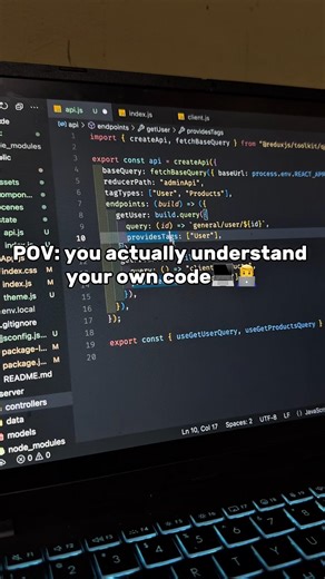 This is how real developers understand their code #coding #programming #softwaredeveloper #devlife