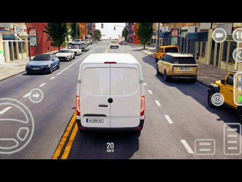 New Game🔥Cargo Van Simulator First Gameplay ✅️ Amazing graphics