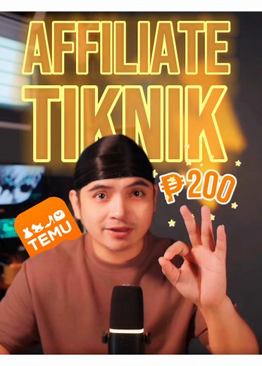 Tiknik 377| Ganda ng bigayan dito sa Temu affiliate program, sama kana, Just input my code dyp5357 on TEMU, Sign up for the affiliate program and get ₱100 immediately.⭐️ Up to 💰₱5000000per month is waiting for you By the way subscribe to see if I can withdraw cash next video! #temu #mrtiknik #fyp #foryoupage #foryou #creatorsearchinsights #android #iphone #ios #temuaffliateprogram