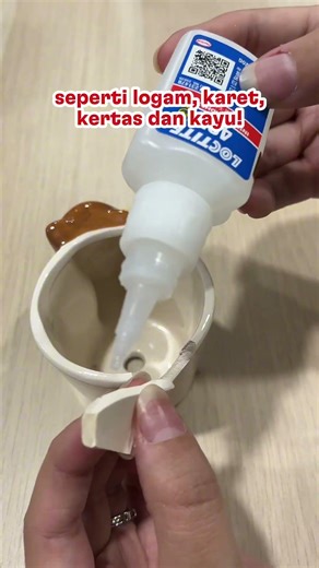 benerin barang keramik pecah pakai LOCTITE 495 Instant Adhesive​​ #LOCTITE #BeyondTheBond ​