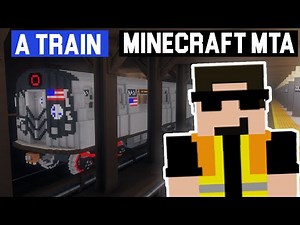 Minecraft NYC Subway: Virtual Railfanning Test