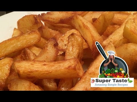How to make triple cooked chips quickly
