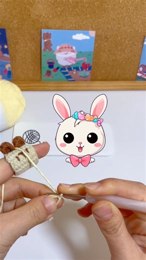 2.6K views · 28 reactions | Learn how to crochet a cute bunny...