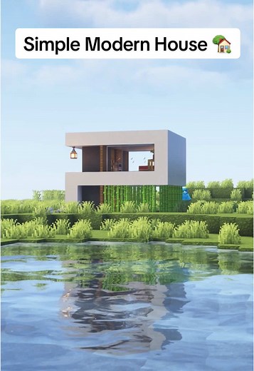 Simple Modern House in Minecraft: Step-by-Step Guide