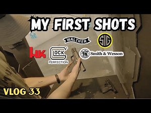Handgun Newbie e01: First Timer Shooting Handguns. Day 1
