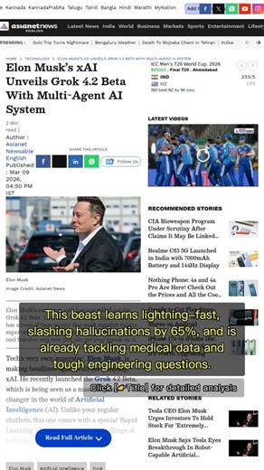 🧐👉 Grok 4.2 Beta: Multi-Agent AI Shakes Up Medicine and Engineering #QixNewsAI