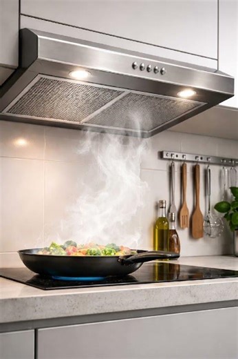 Small stove extractor fan #soundeffects