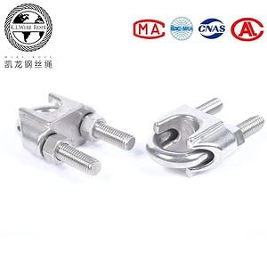 [Hot Item] Customized Sizes M3 Stainless Steel Wire Rope Clips