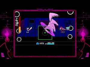 Deltarune Chapter 6 Weird route Vs. Susie scene