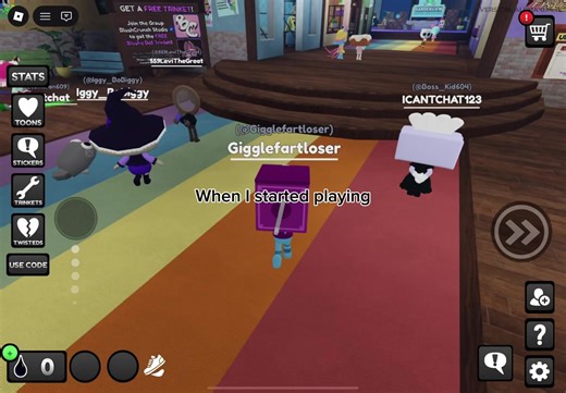 I LOVE GLISTEN #dandyworld #glistendandysworld #roblox #boxten #qwel