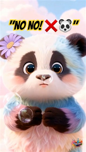 "Luma Says “No No!” 🐼❌"