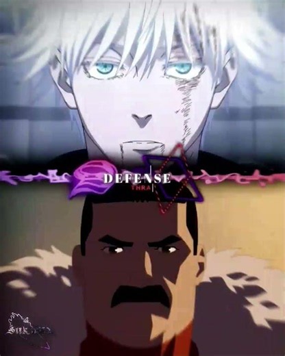 mid high diff || Satoru Gojo vs Thragg #jujutsukaisen #invincible #edit #shorts