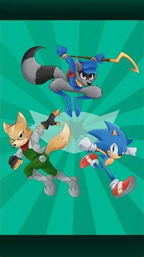 My Favorite Childhood Furry Characters ✨ Fox, Sonic, and Sly!