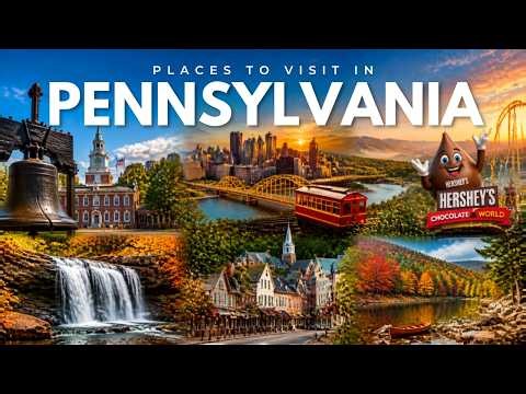 The Most Amazing Places in PENNSYLVANIA 🇺🇸: Top Destinations You Must Visit (Travel Guide)