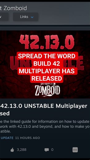 build 42 multiplayer has released #projectzomboid #multiplayer #build42 #projectzomboidmultiplayer