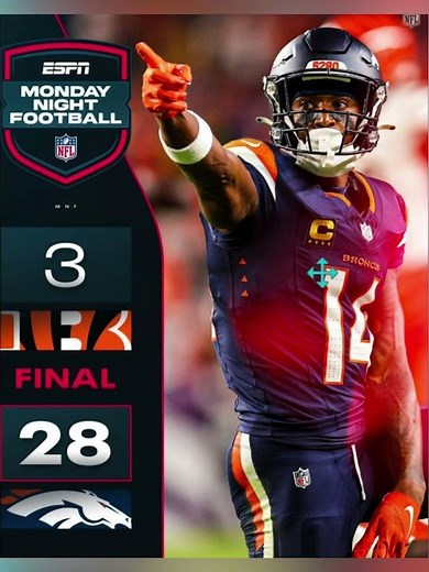2025 NFL Monday Night Score Week 4 | Final Score & Game Recap 🏈#nfl #mnf #football #result