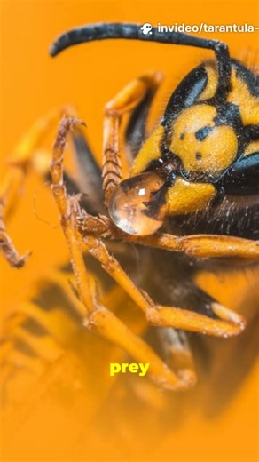 Tarantula Hawk vs Wolf Spider Showdown #animals #battle #shorts