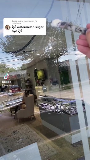 Replying to @the_outcasted_ warermelon sugar bye… heres the original Tik Tok painting it on! Thanks for the comment!