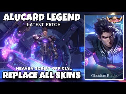 NEW! REVAMPED ALUCARD LEGEND "OBSIDIAN BLADE" SCRIPT MLBB | FULL EFFECT & VOICE 🔥