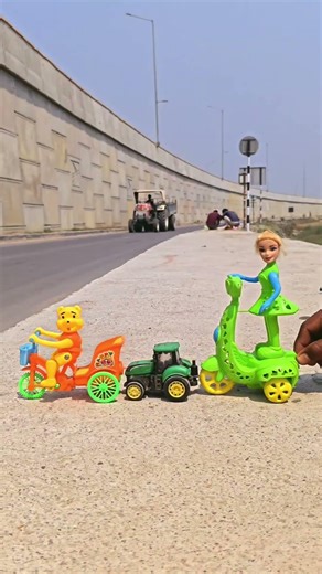 Remote Control 👈 Scooty Girl And Monkey Scooter Unboxing And Testing Short ||