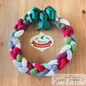 Braided Wreath - Crochet Pattern - Sweet Potato 3