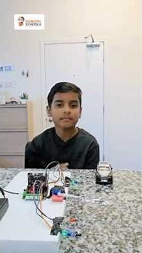 Reyansh Builds Automatic Car Parking Garage with Micro:bit 🚗 | DIY STEM Project