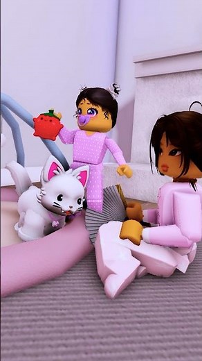 Lucy has saved a lost Kitten | Roblox edit