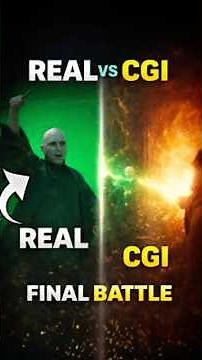 Harry Potter’s Final Battle | REAL vs CGI