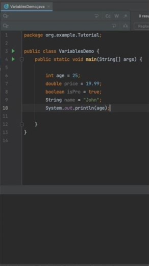 Java Variables (Beginner)
