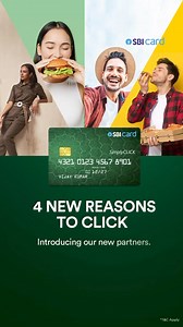 15 reactions | SimplyCLICK SBI Credit Card is specially made for the generation which is always online. Get an Amazon Pay Gift Card worth Rs.500* on joining. as Joining Gift and earn 10X Reward Points on online spends with our exclusive partners. T&C | SBI Card | Facebook
