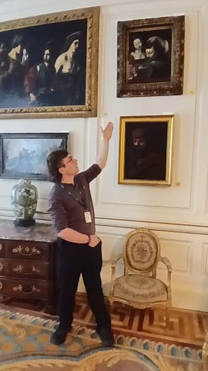 18 reactions | This is our Tour Guide Daragh talking about 'Salome with the Head of St John the Baptist' by Andrea Solario in the Apollo Room at Dublin Castle! | Dublin Castle | Facebook