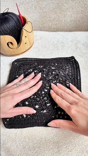 INCREDIBLE squares! The return of the MAJORELLE crochet top ❤️ #crochet #crochettutorial #diycrafts
