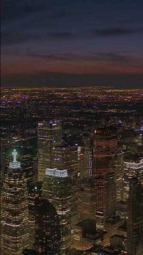 Toronto, Canada by Drone - 4K Video Ultra HD [HDR]