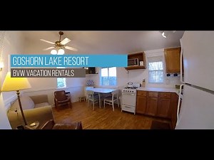 Goshorn Lake Resort #8 | 2-bedroom Resort Cottage in Michigan with Heated Pool and Inland Lake