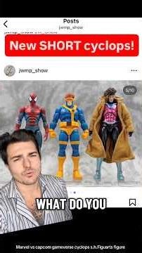 Marvel vs capcom gameverse cyclops s.h.Figuarts figure review