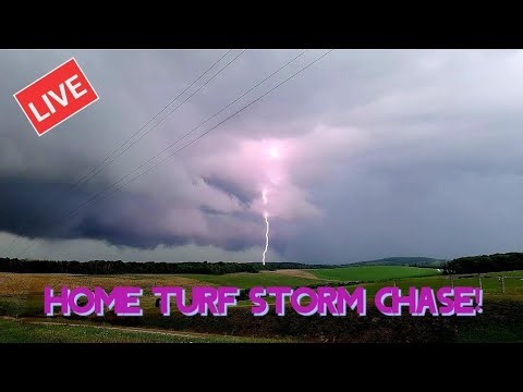 Storm Chasers Live! Lightning show from home HQ in PA!